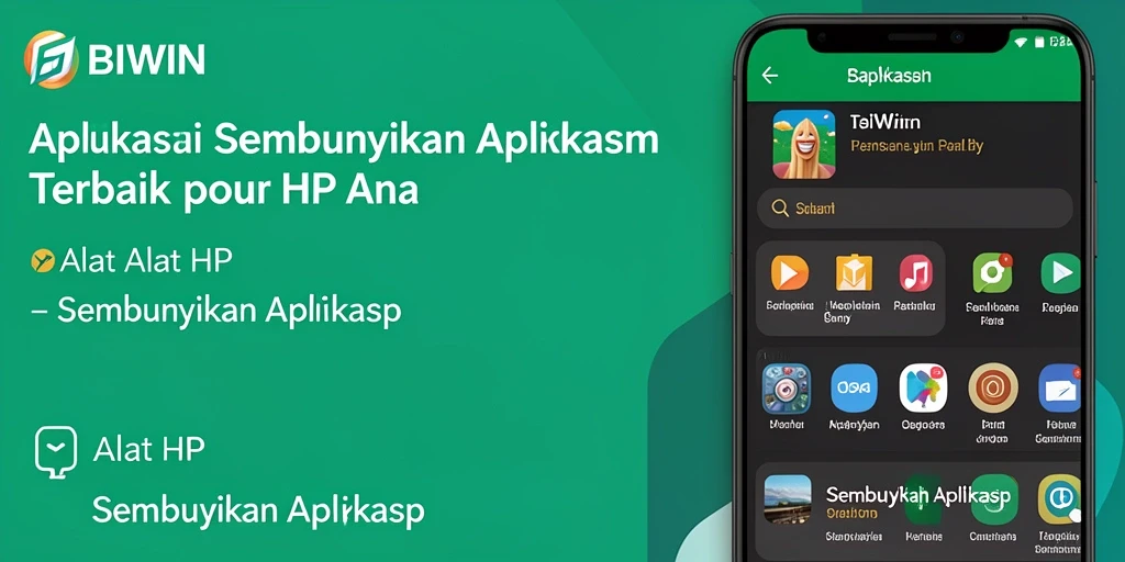 Tampilan antarmuka BIWIN yang sederhana dan mudah digunakan.