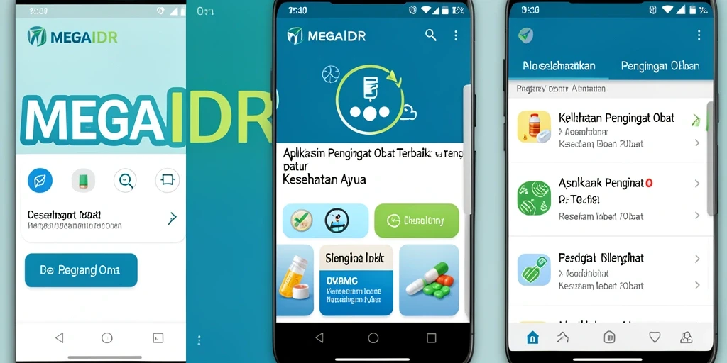 Antarmuka aplikasi MEGAIDR yang sederhana dan intuitif.